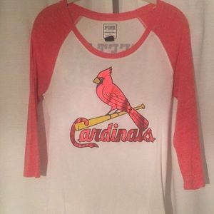 STL Cardinals PINK top
